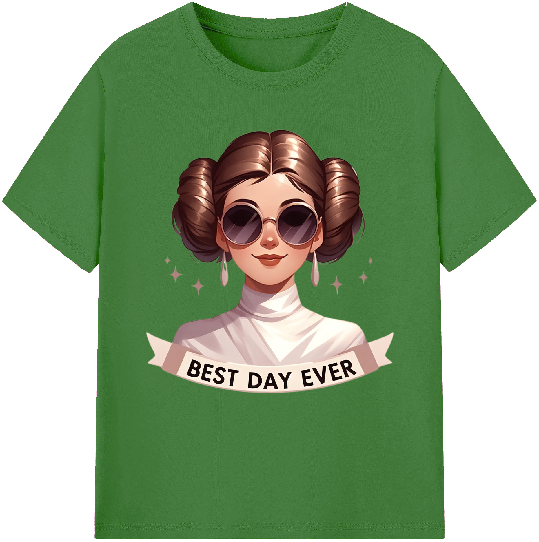 （画像用） スター・ウォーズ Star Wars レディースカジュアルプリントTシャツ（綿100％）